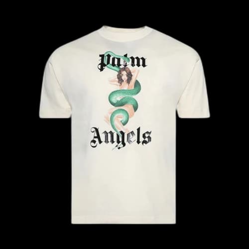 Palm Angels Ivy Pin Up Tee 'Ivory'