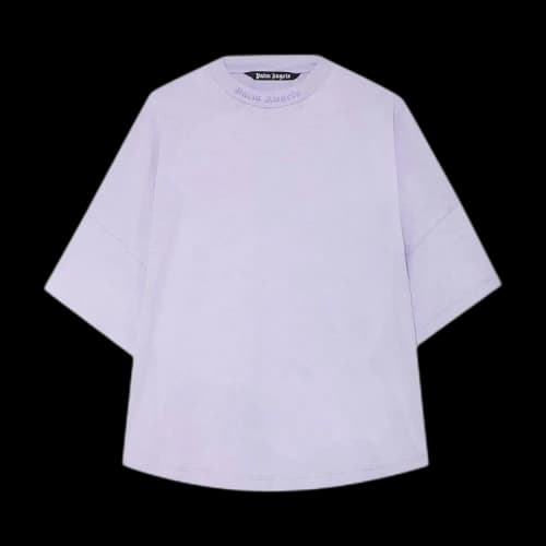 Palm Angels GD Classic Logo Over 'Lilac/White'