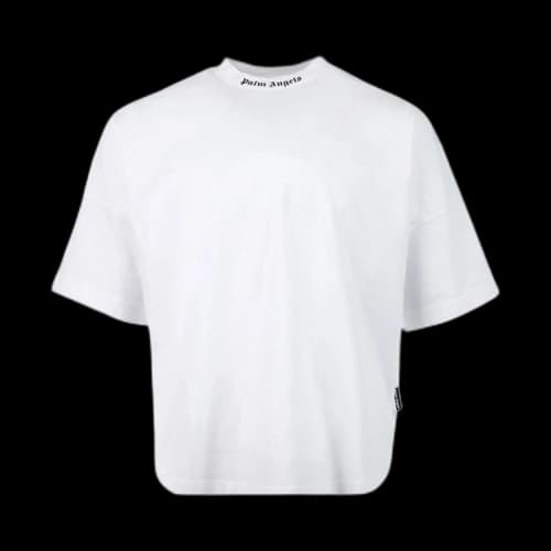 Palm Angels x The Webster Oversize Degradé Logo Tee 'White/Orange/Blue'