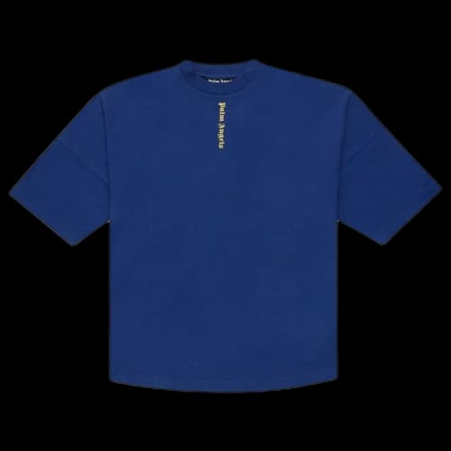 Palm Angels NS Logo Over Tee 'Navy'