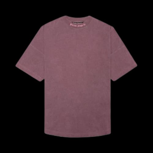 Palm Angels Classic Logo Over Tee Viola