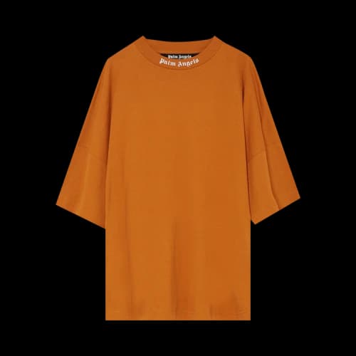 Palm Angels Classic Logo Over Tee 'Khaki'