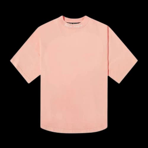 Palm Angels Logo Print T-shirt Pink