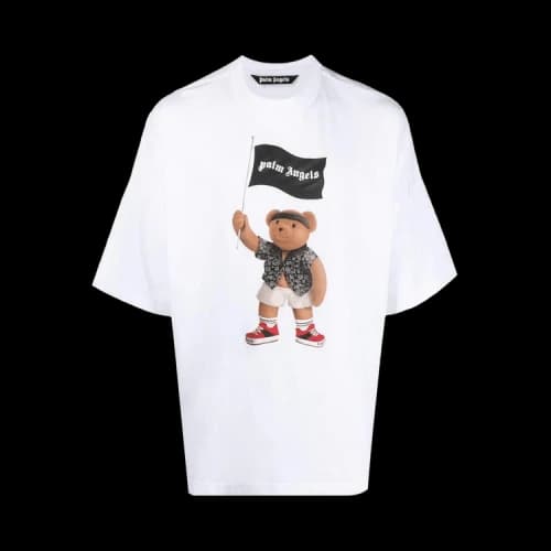 Palm Angels Pirate Teddy Bear T-Shirt 'White'