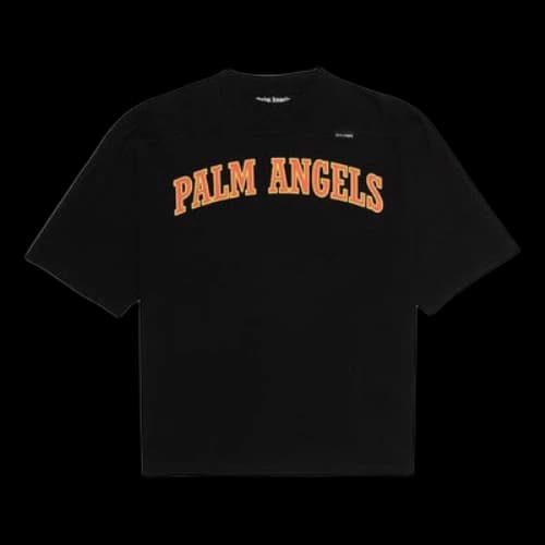 PALM ANGELS New College Logo Oversized Tee Logo Tee