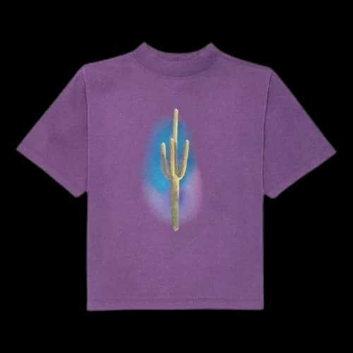 PALM ANGELS Pattern Short Sleeve Purple