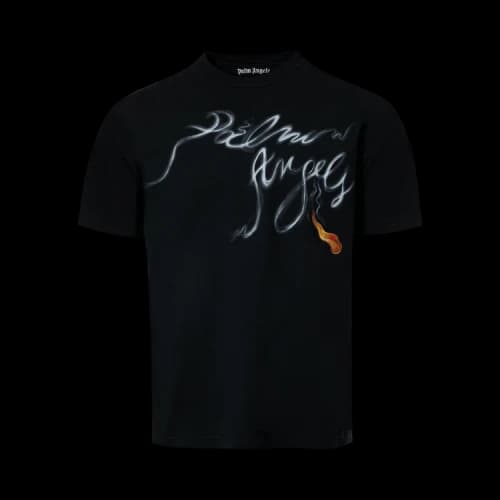 Palm Angels Foggy PA T-Shirt Black/White