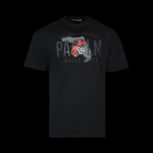 Palm Angels GD East Coast Vintage Tee 'Black/Green'