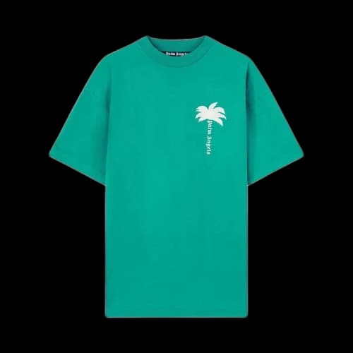Palm Angels The Palm Tee 'Green/Off White'