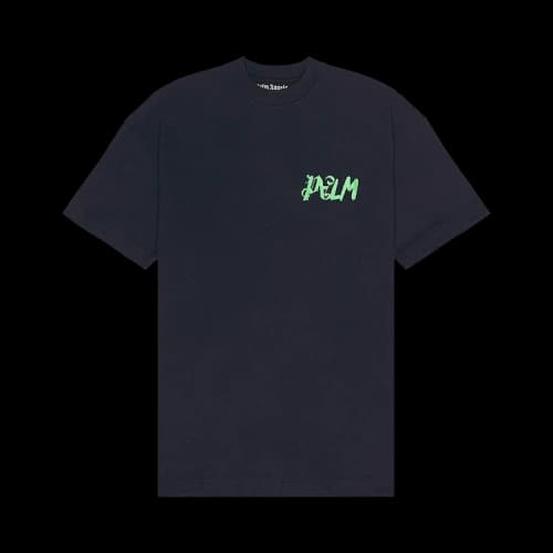 Palm Angels I Am Lost Tee 'Navy Blue'