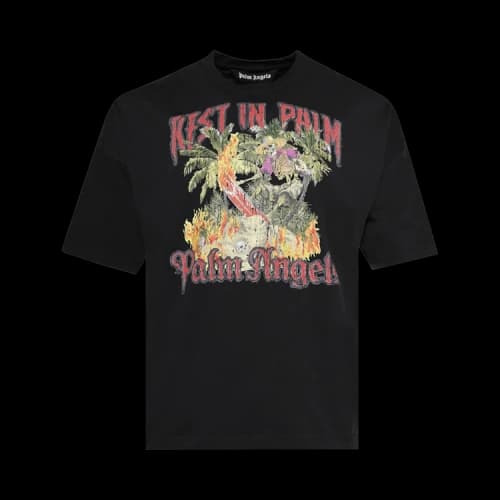 Palm Angels Rest In Palm Loose Tee 'Black'
