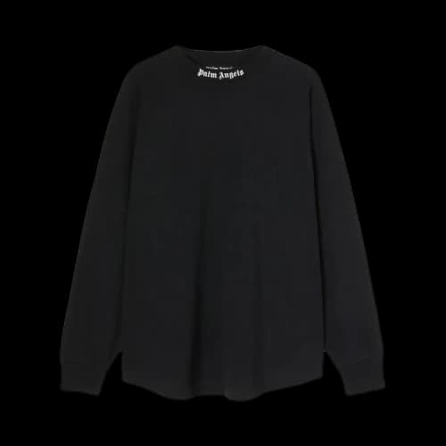 Palm Angels Classic Logo L/S T-Shirt Black/White