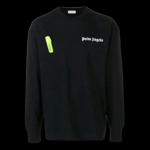 PALM ANGELS Basic Long Sleeves Black