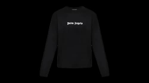 Palm Angels Classic Logo Slim L/S T-shirt Black