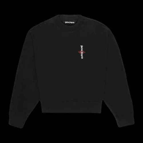 Palm Angels Statement Sweatshirt 'Black/White'