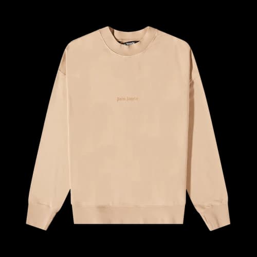 Palm Angels GD Reverse Logo Crew 'Beige'