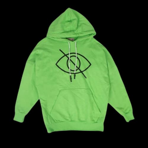Palm Angels Sensitive Content Hooded Sweatshirt 'Green'