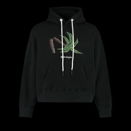 Palm Angels Broken Palm Hoodie 'Black'