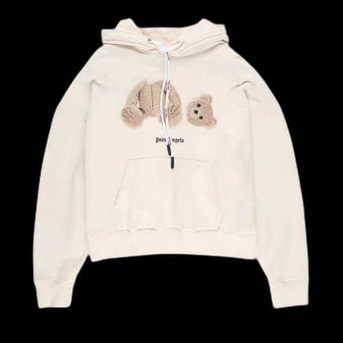Palm Angels Bear Hoodie 'Butter/Brown'