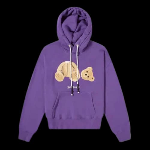Palm Angels Kill The Bear Popover Hoodie 'Purple'