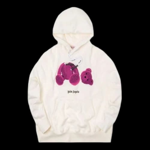 PALM ANGELS Kill The Bear Short White
