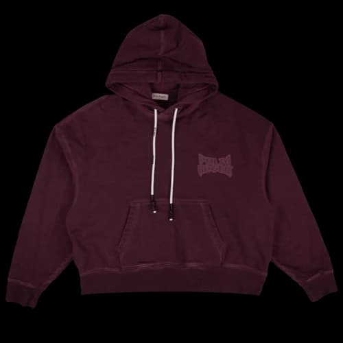 Palm Angels Laser Mary Hoodie 'Purple/White'