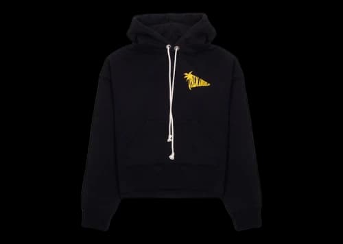 Palm Angels Location Unknown Hoodie Black/Yellow
