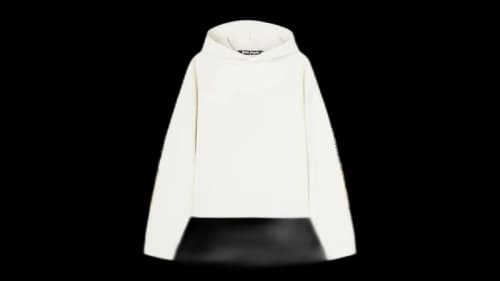 Palm Angels Sunsets Hoodie Beige