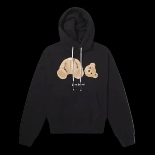 PALM ANGELS Teddy Bear Black