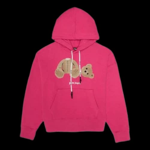 PALM ANGELS Mens Kill The Bear Over Pink