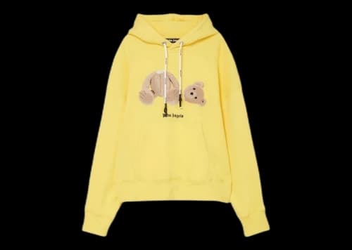 Palm Angels Bear Hoodie Yellow/Black