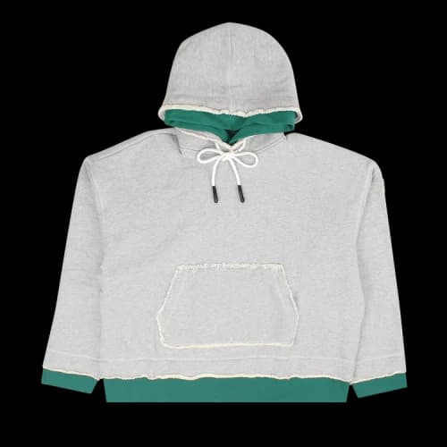 Palm Angels PXP Double Layer Hoodie 'Grey'