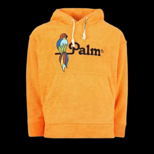Palm Angels Parrot Hoodie 'Orange/Black'