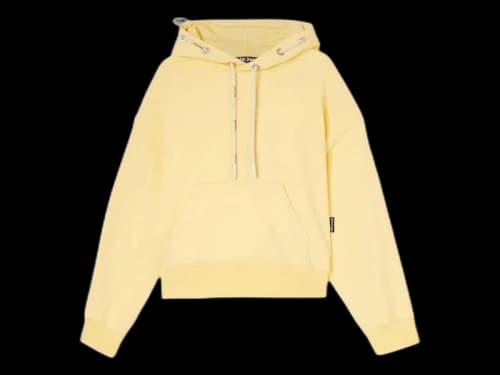 Palm Angels Cord Hoodie Yellow/Black