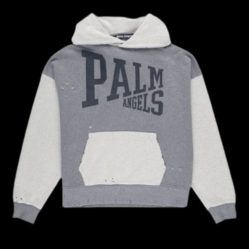 Palm Angels College Hoodie 'Grey'