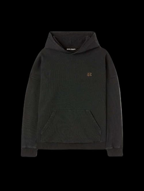 Palm Angels Back Foggy PA Hoodie Black/White