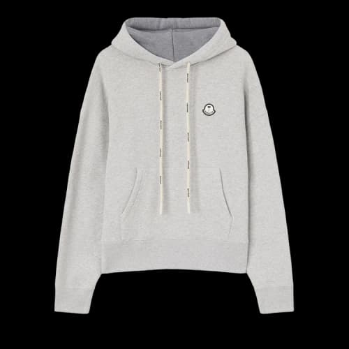 Moncler x Palm Angels Bear Hoodie Grey