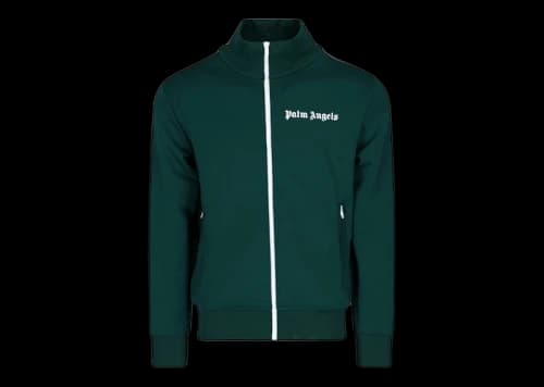 Palm Angels Track Jacket Green/White/Black