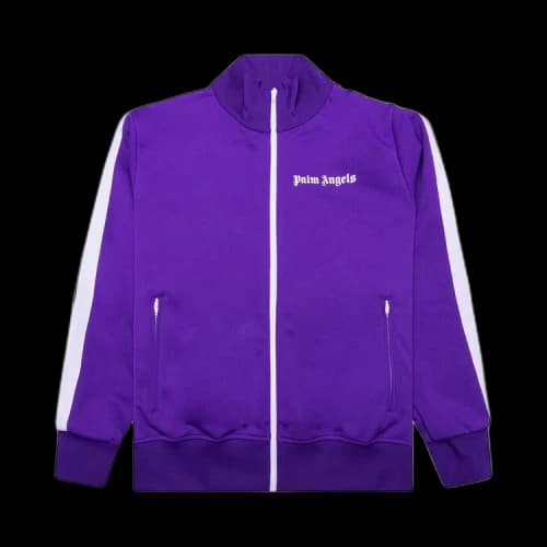 Palm Angels Classic Track Jacket 'Purple/White'