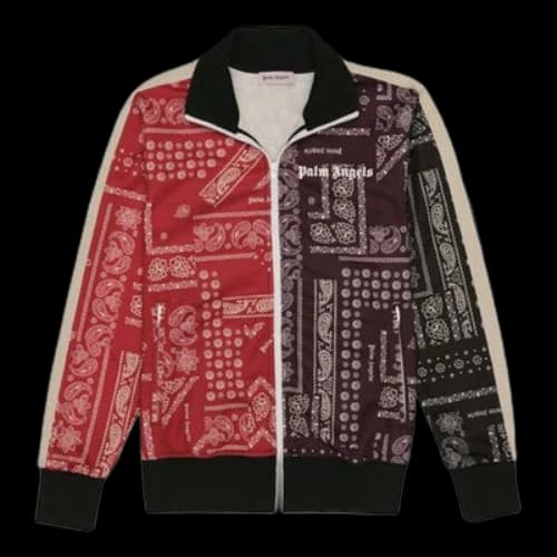 PALM ANGELS Multicolor Bandana Track Jacket