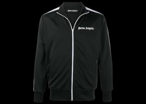 Palm Angels Classic Logo Track Jacket Black