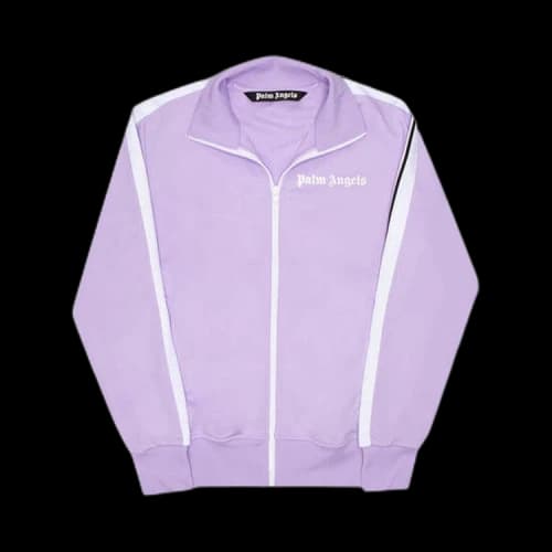 Palm Angels Classic Track Jacket 'Lilac/White'