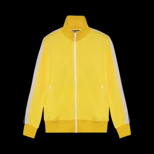 Palm Angels Classic Track Jacket Yellow/White