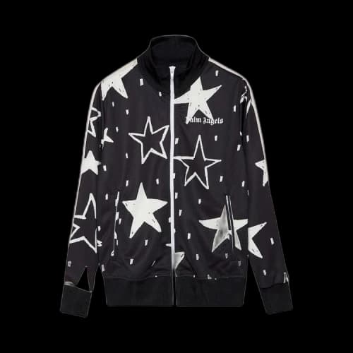 Palm Angels Night Sky Track Jacket 'Black/White'