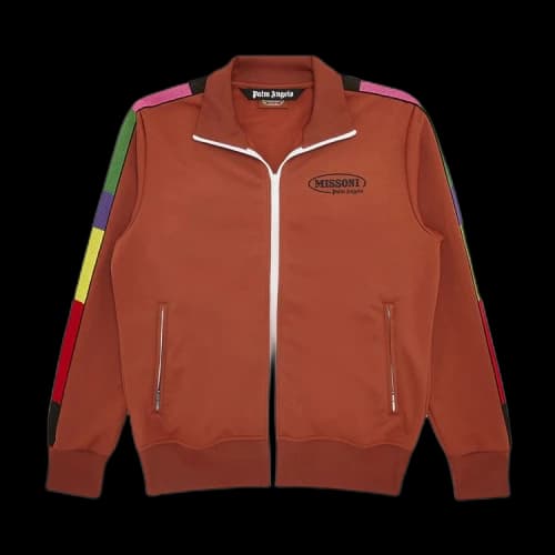 Palm Angels x Missoni Track Jacket Off White