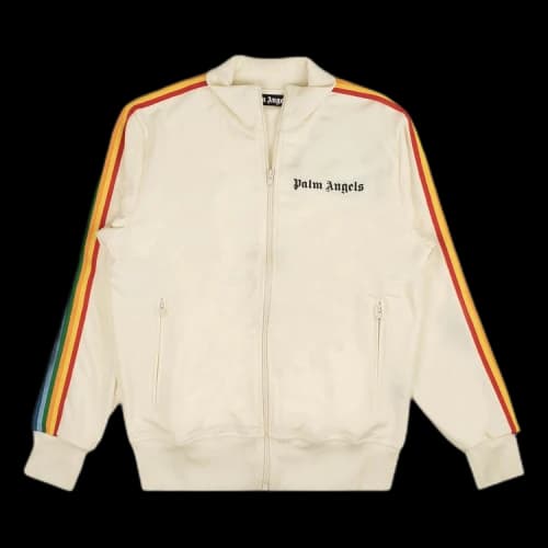 Palm Angels Classic Track Jacket 'White'