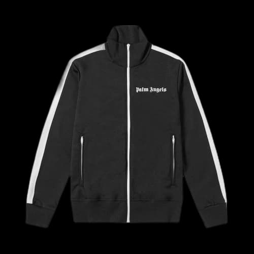 Palm Angels Track Jacket 'Black/White'