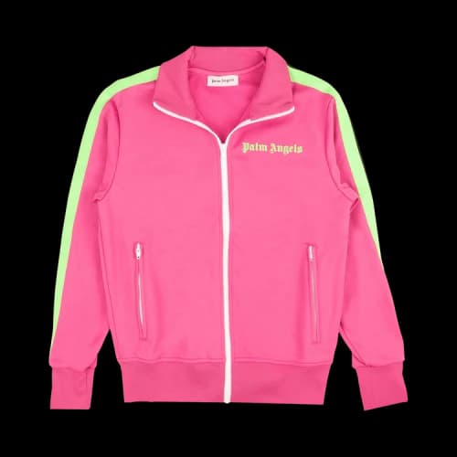 Palm Angels Bold Track Jacket 'Fluo Green'