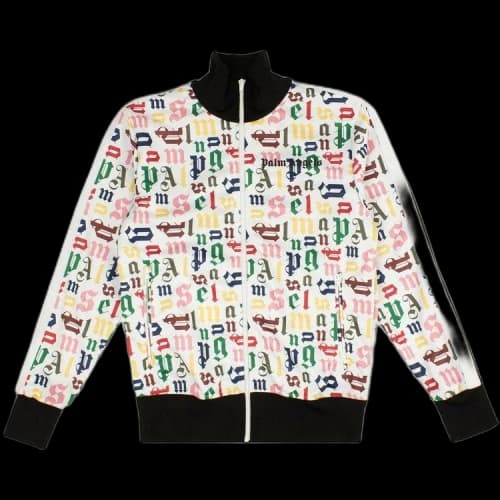 Palm Angels Monogram Classic Track Jacket Multi/Black