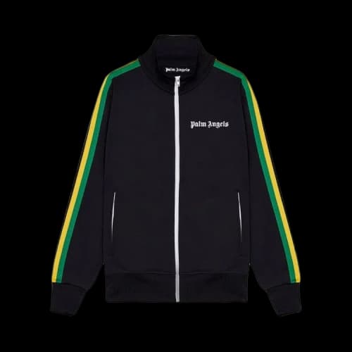 Palm Angels Exodus Classic Track Jacket 'Black/White'
